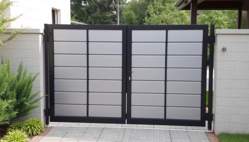 Aluminijumske krilne kapije Aluminijumske krilne kapije